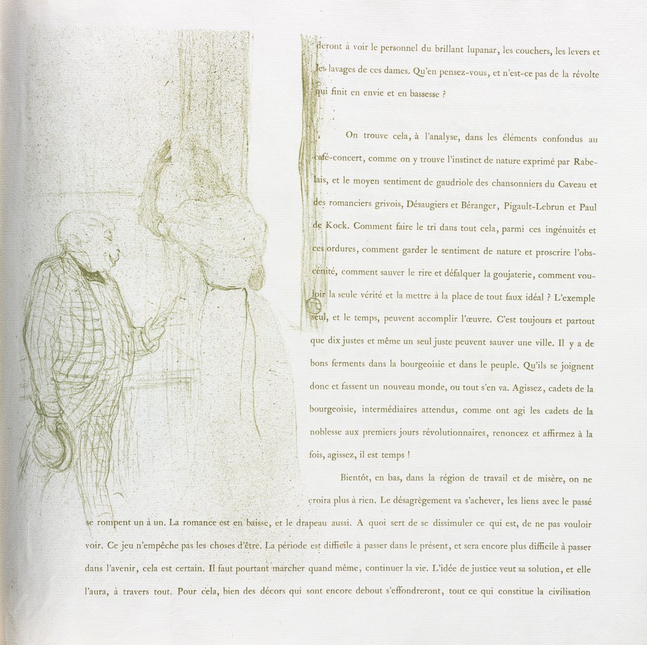Yvette Guilbert-French-sarja: nro 15, 1894. tekijältä Henri de Toulouse Lautrec