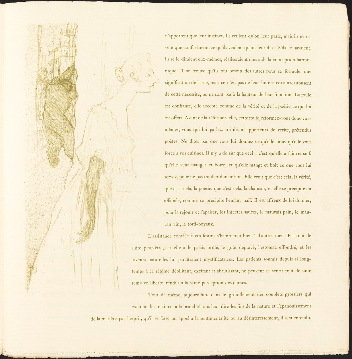 Yvette Guilbert tekijältä Henri de Toulouse Lautrec