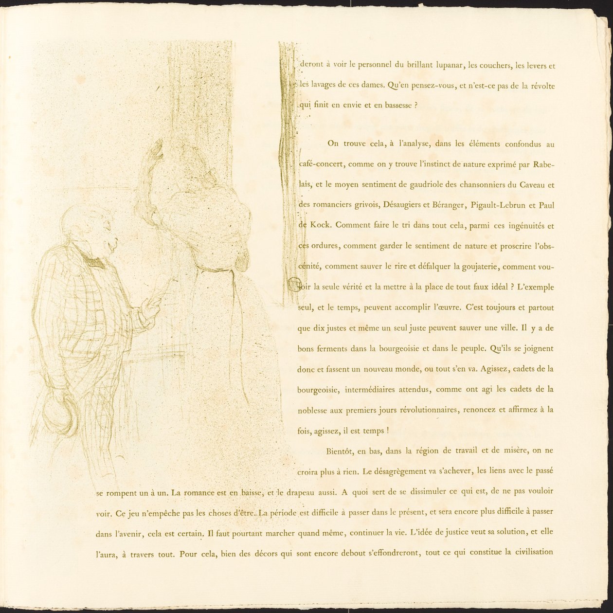 Yvette Guilbert tekijältä Henri de Toulouse Lautrec