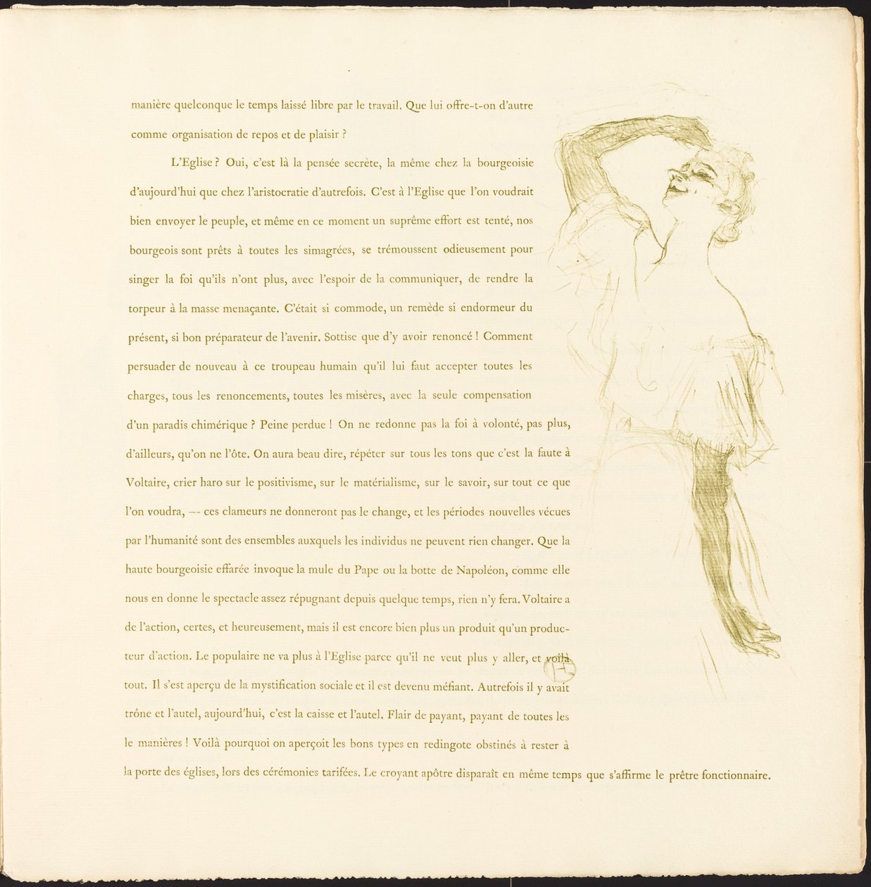 Yvette Guilbert finlandesa tekijältä Henri de Toulouse Lautrec