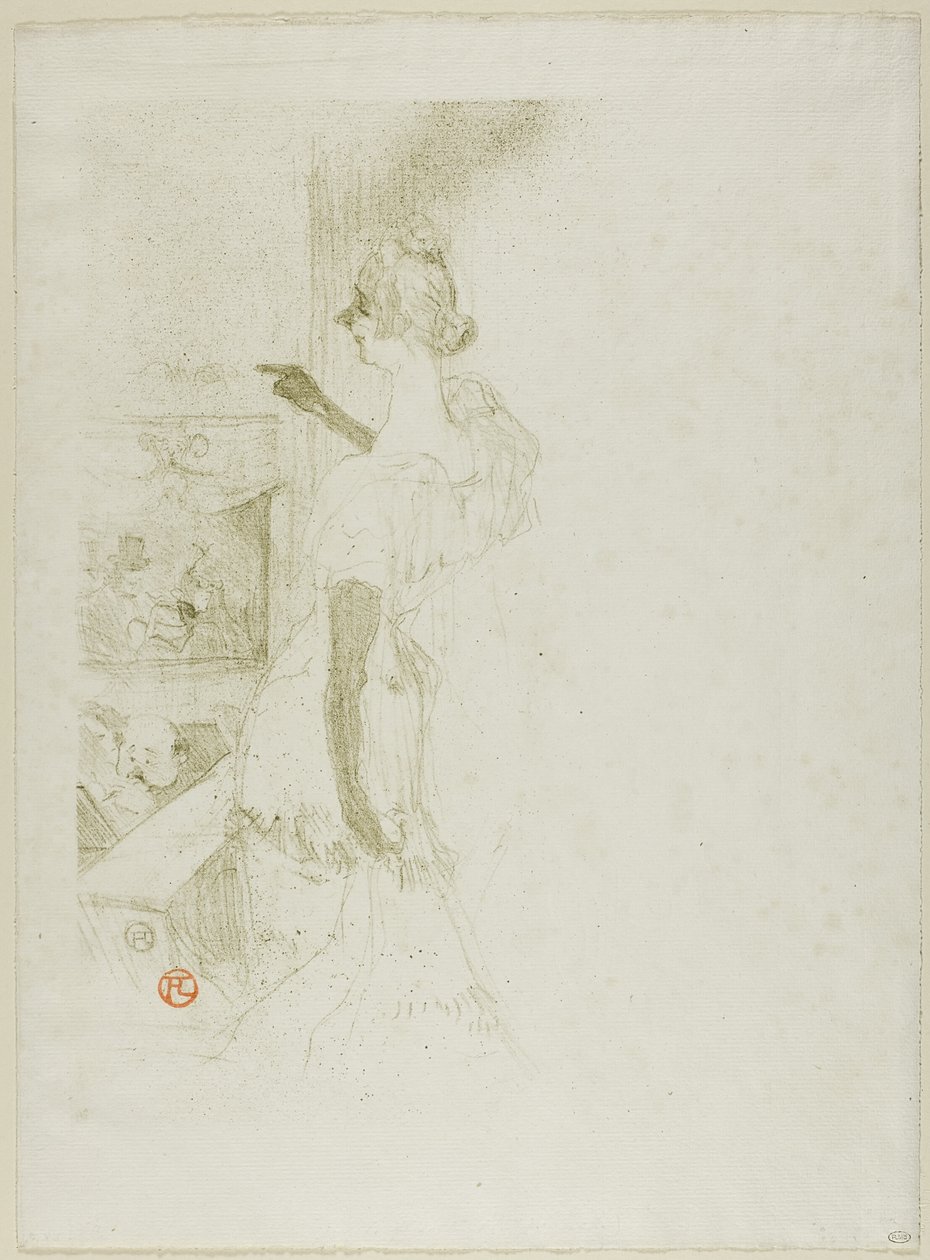Yvette Guilbert tekijältä Henri de Toulouse Lautrec