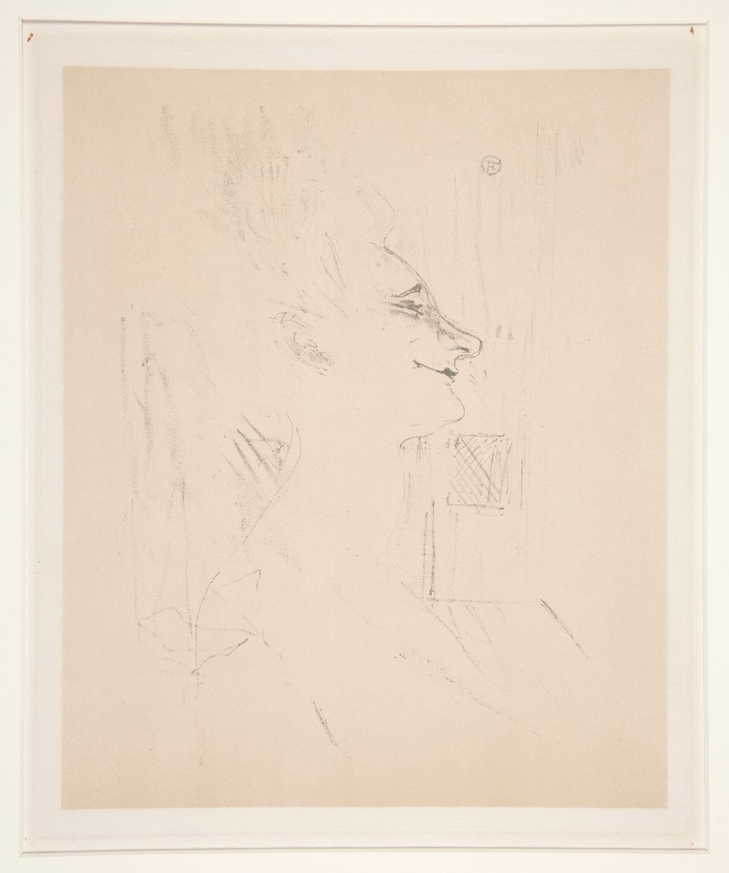 Yvette Guilbert, tekijältä Henri de Toulouse Lautrec