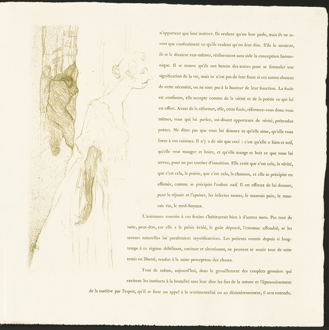 Yvette Guilbert tekijältä Henri de Toulouse Lautrec