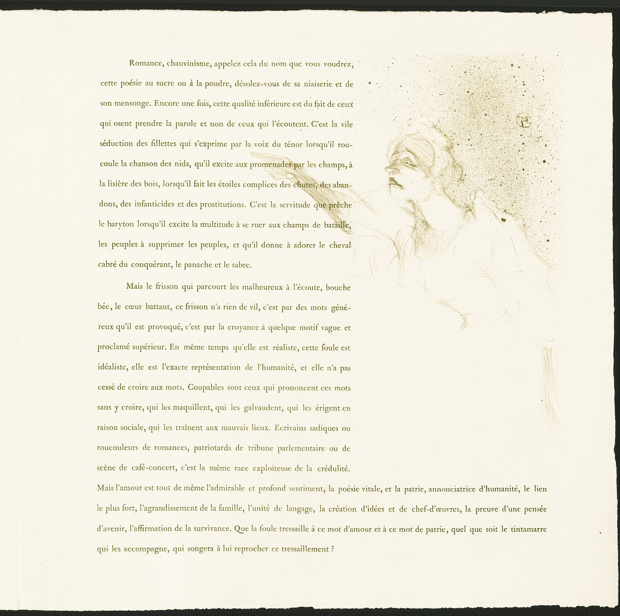 Yvette Guilbert tekijältä Henri de Toulouse Lautrec