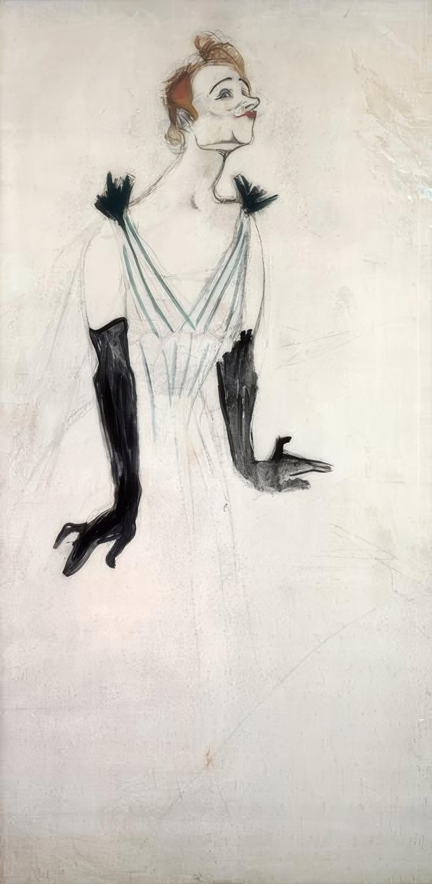 Yvette Guilbert tekijältä Henri de Toulouse Lautrec