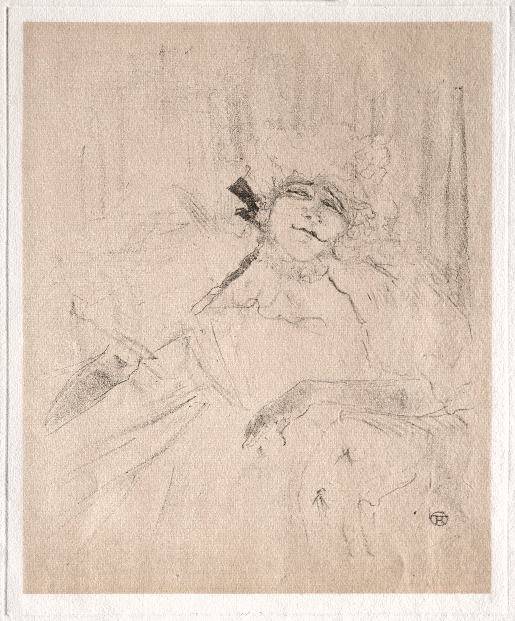 Yvette Guilbert: Vanha laulu tekijältä Henri de Toulouse Lautrec