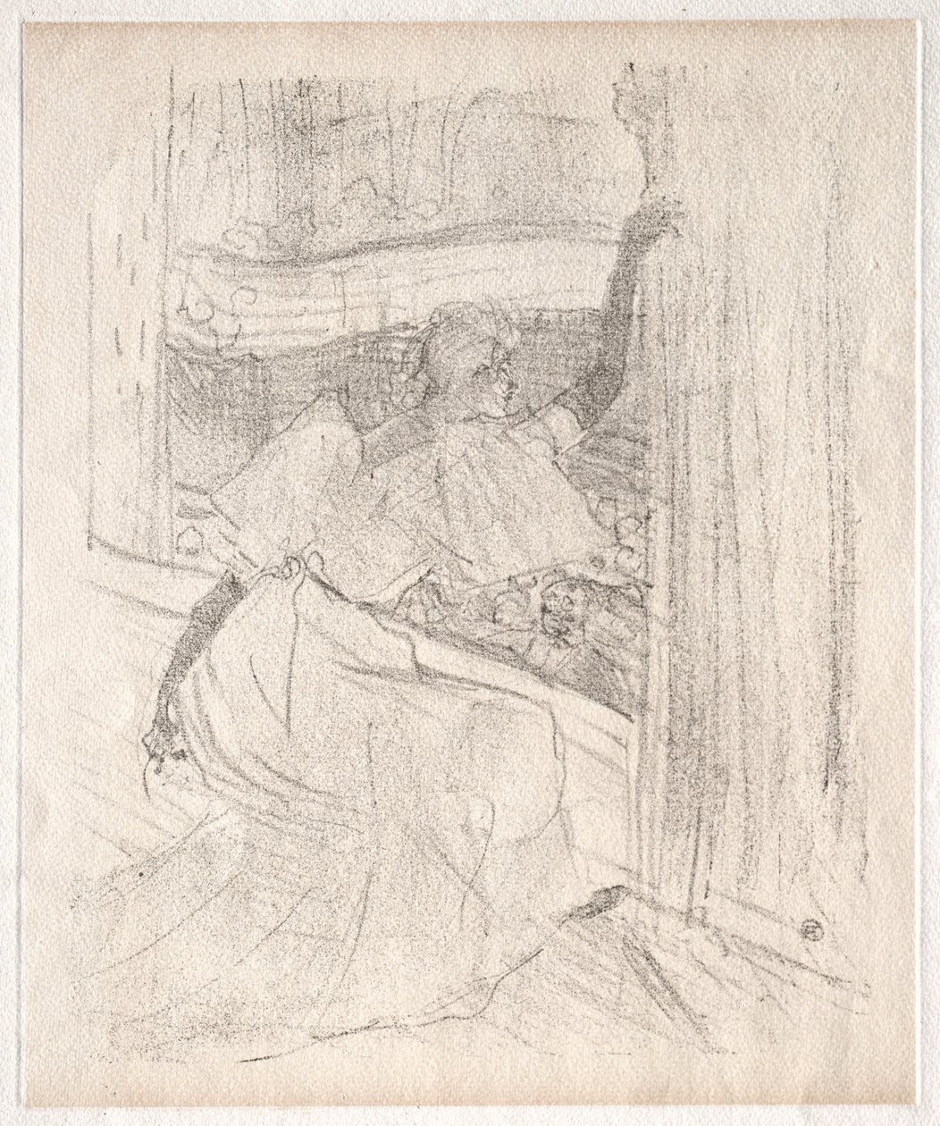 Yvette Guilbert: Tervehdys yleisölle, 1898. tekijältä Henri de Toulouse Lautrec