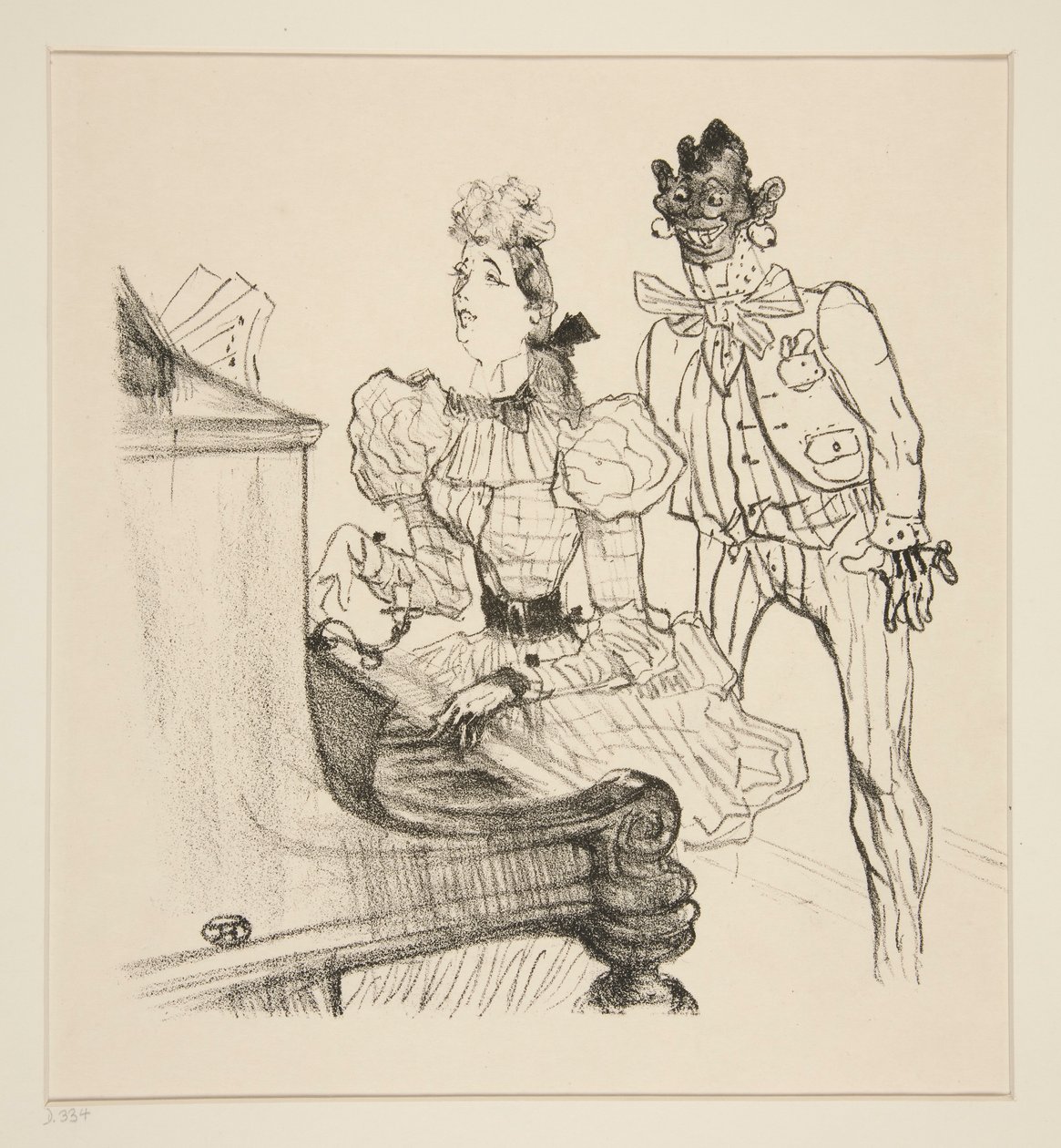Zamboula-Polka tekijältä Henri de Toulouse Lautrec