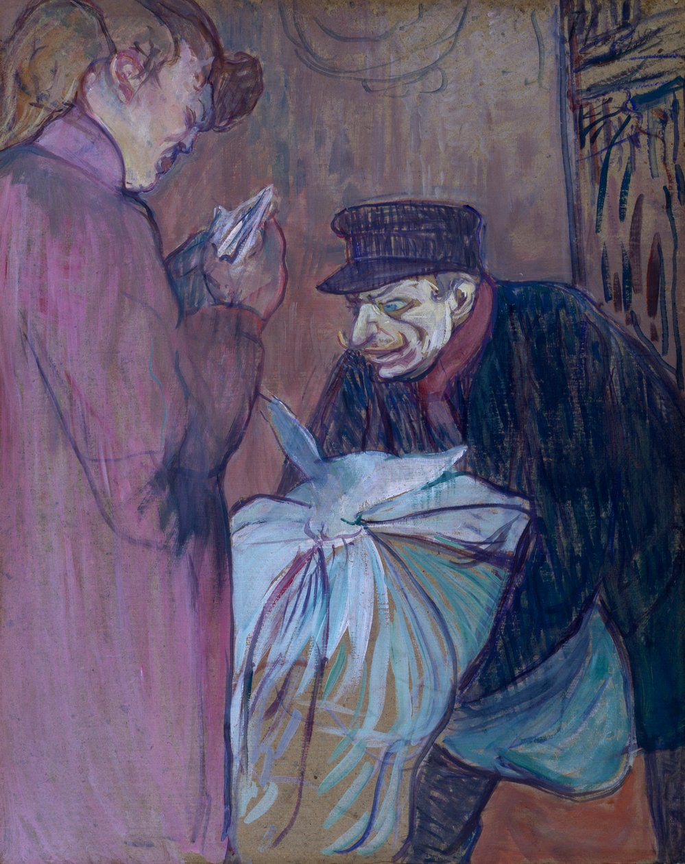 bordellin pesula tekijältä Henri de Toulouse Lautrec