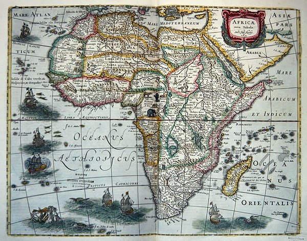 Afrikan kartta, 