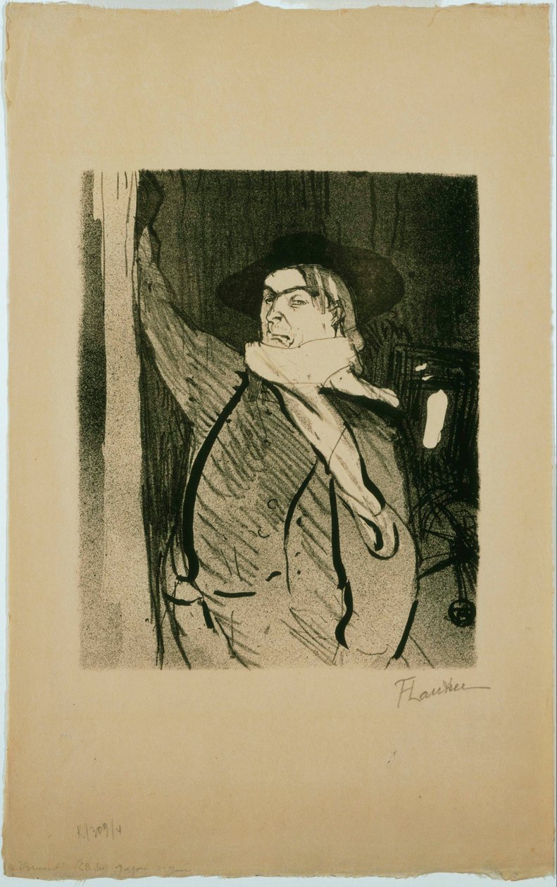 Aristide Bruant tekijältä Henri de Toulouse Lautrec