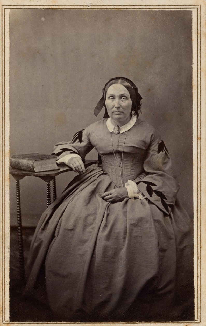 Naisen muotokuva,1860-luku (kuva) tekijältä Henrietta M. Hart