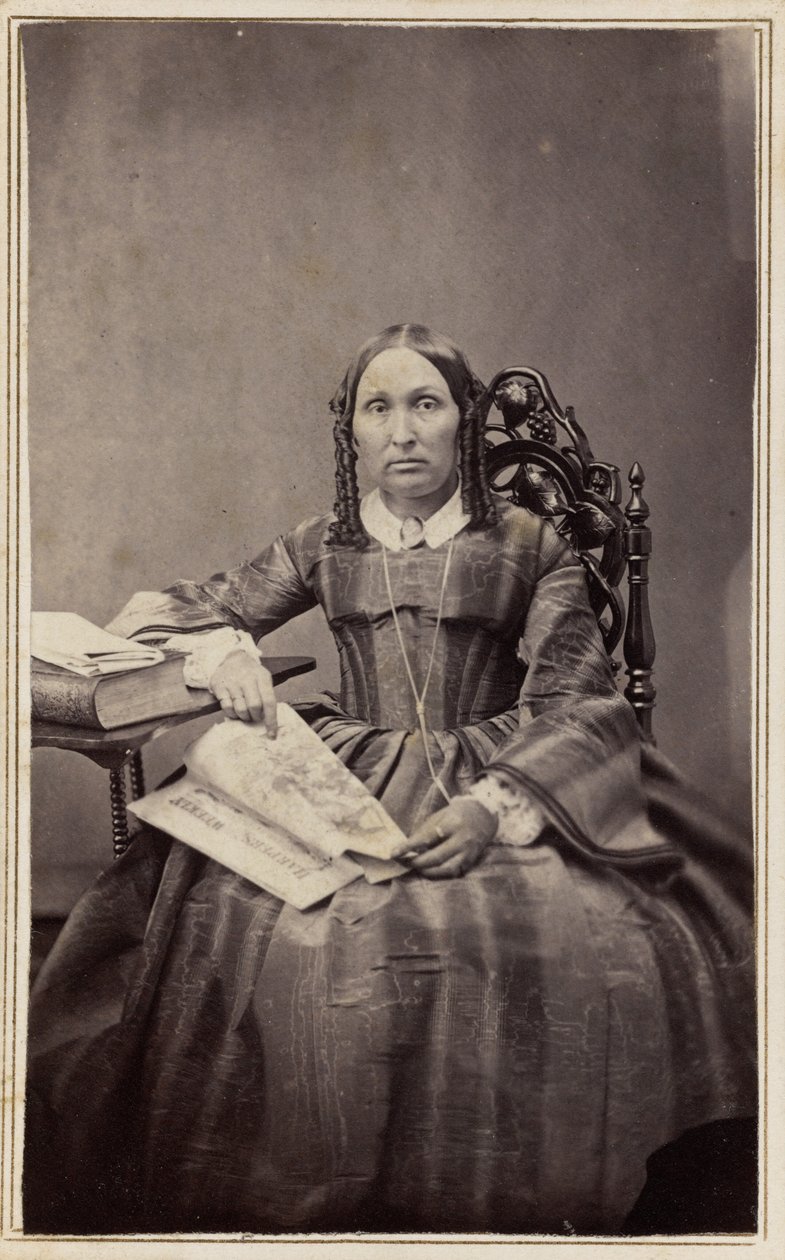 Naisen muotokuva,1860-luku (kuva) tekijältä Henrietta M. Hart