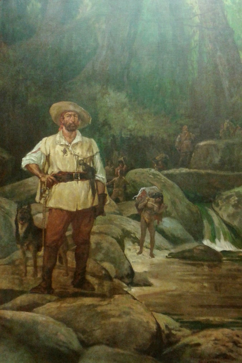 Trailbrazerin johtaja [Fernao Dias Paes Leme] tekijältä Henrique Bernardelli