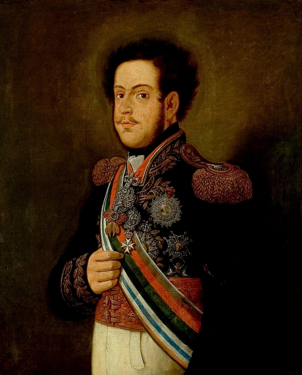 Muotokuva D.Pedro I tekijältä Henrique Jose da Silva