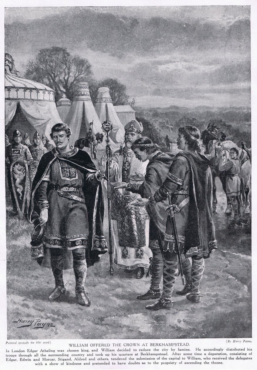William tarjosi kruunun Berkhampsteadissa 1920-luvulla tekijältä Henry A. Payne