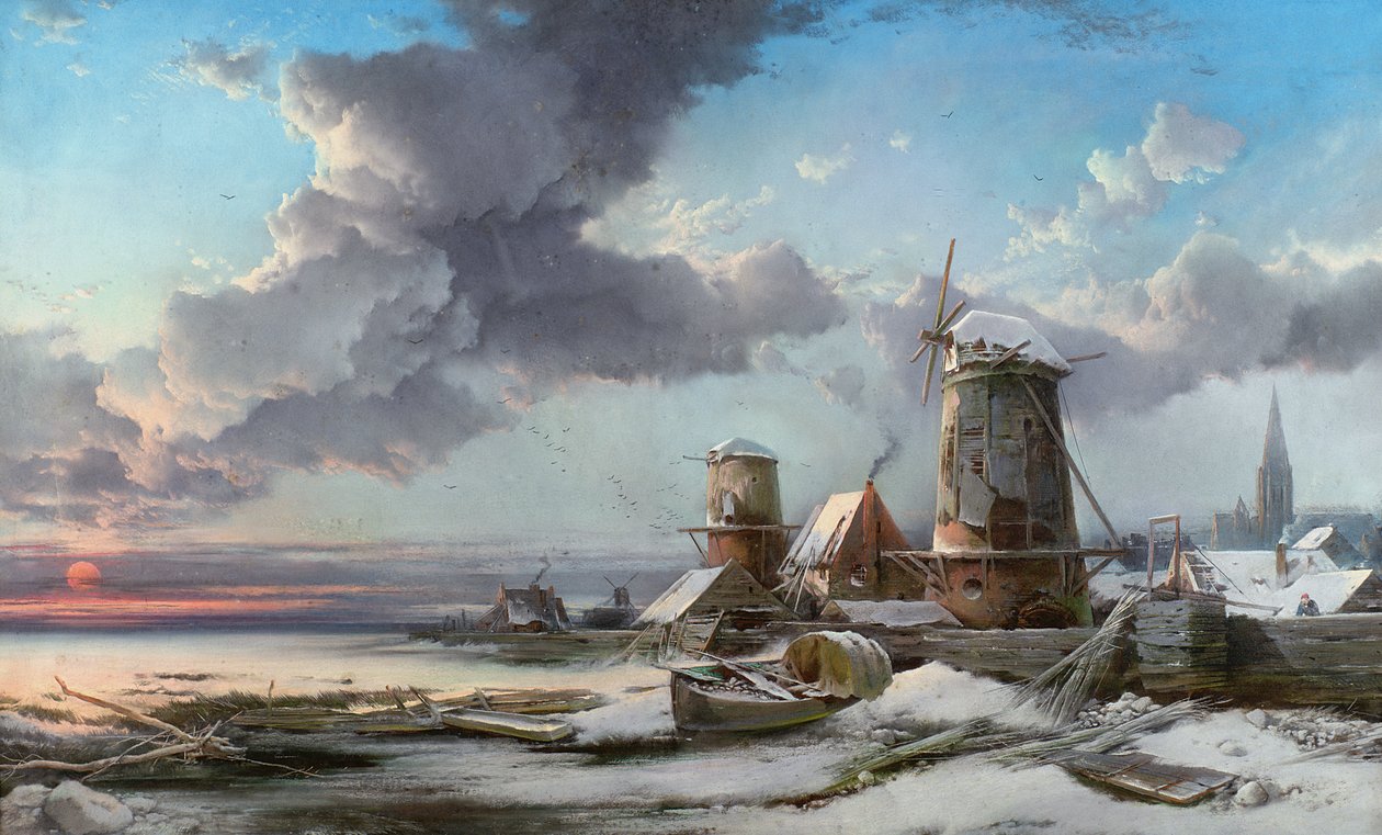 Huurteinen auringonnousu, Leiden tekijältä Henry Bright