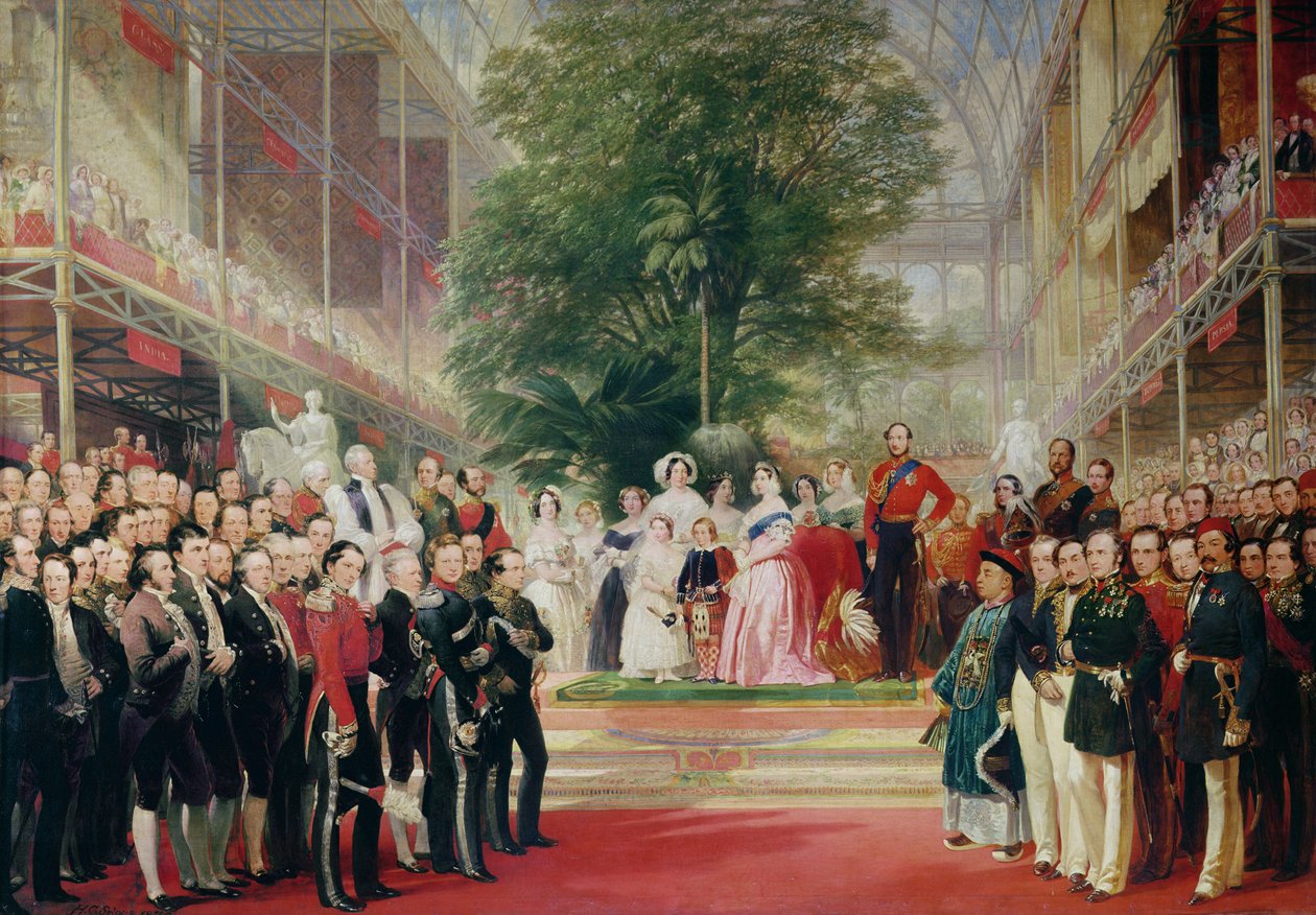 Suuren näyttelyn avajaiset, 1851-52 tekijältä Henry Courtney Selous