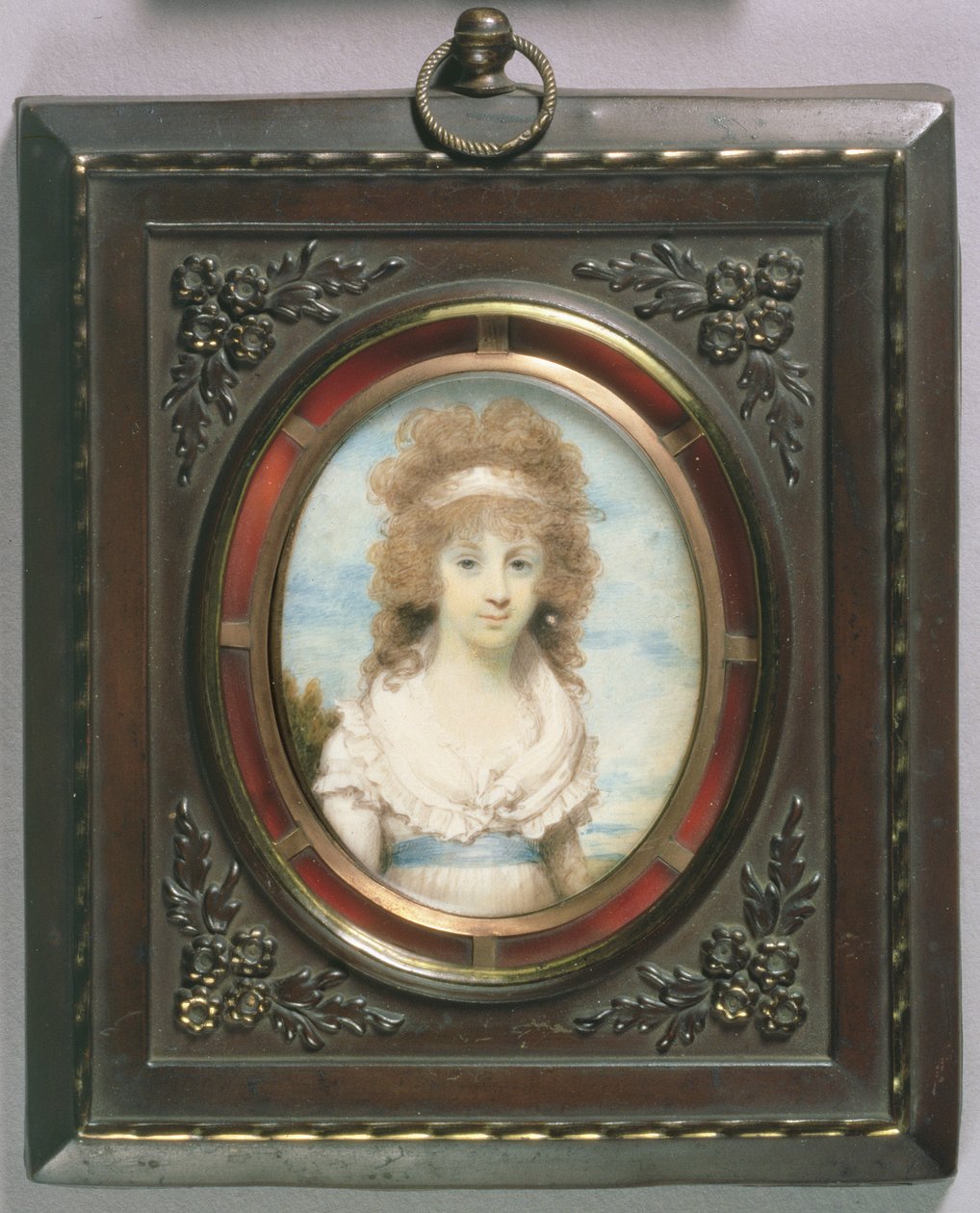 Anna Maria Bluntin muotokuva, n. 1795 tekijältä Henry Edridge