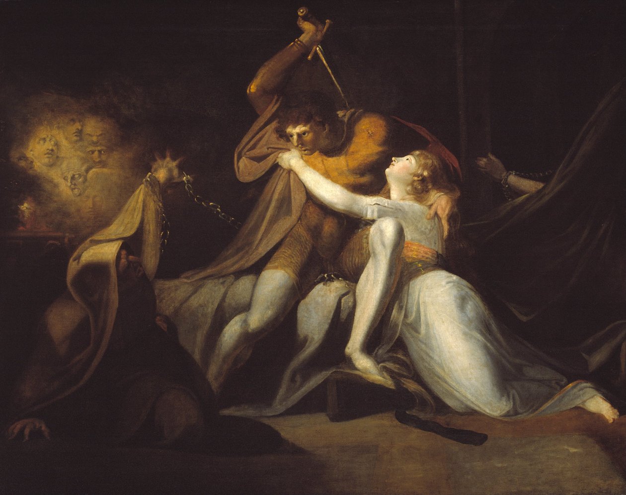 Percival toimittaa Belisanen Urman lumousta tekijältä Johann Heinrich Füssli