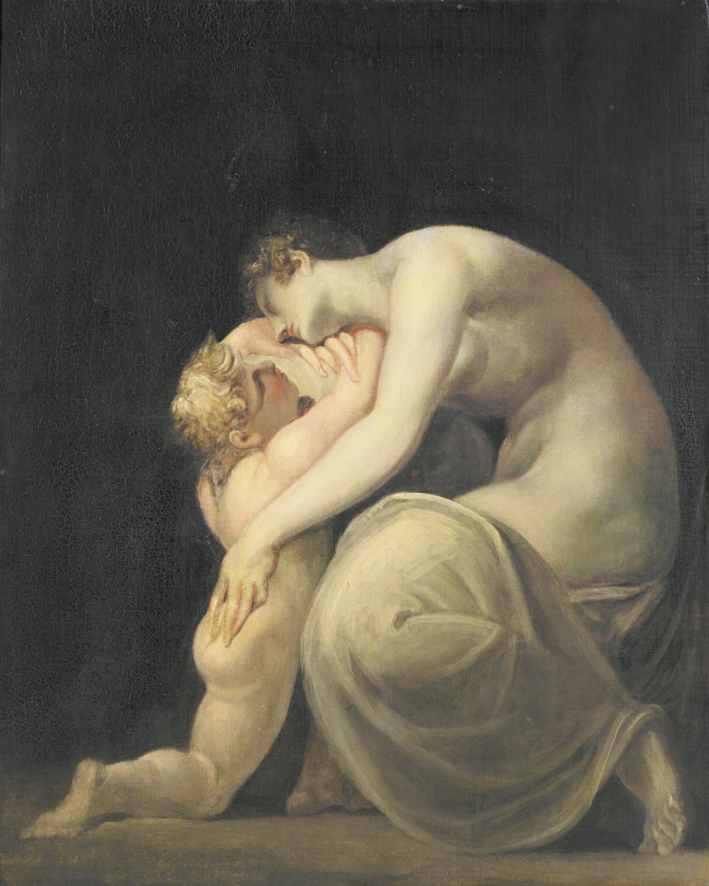 Tekemessa ja Eurysakes, n. 1800-10 tekijältä Johann Heinrich Füssli