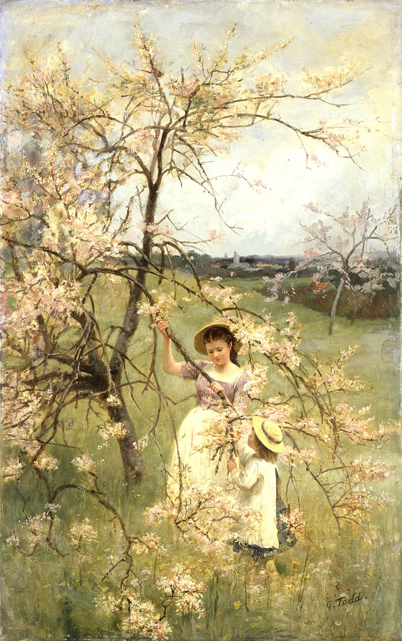 Kevät, noin 1880 tekijältä Henry George Todd
