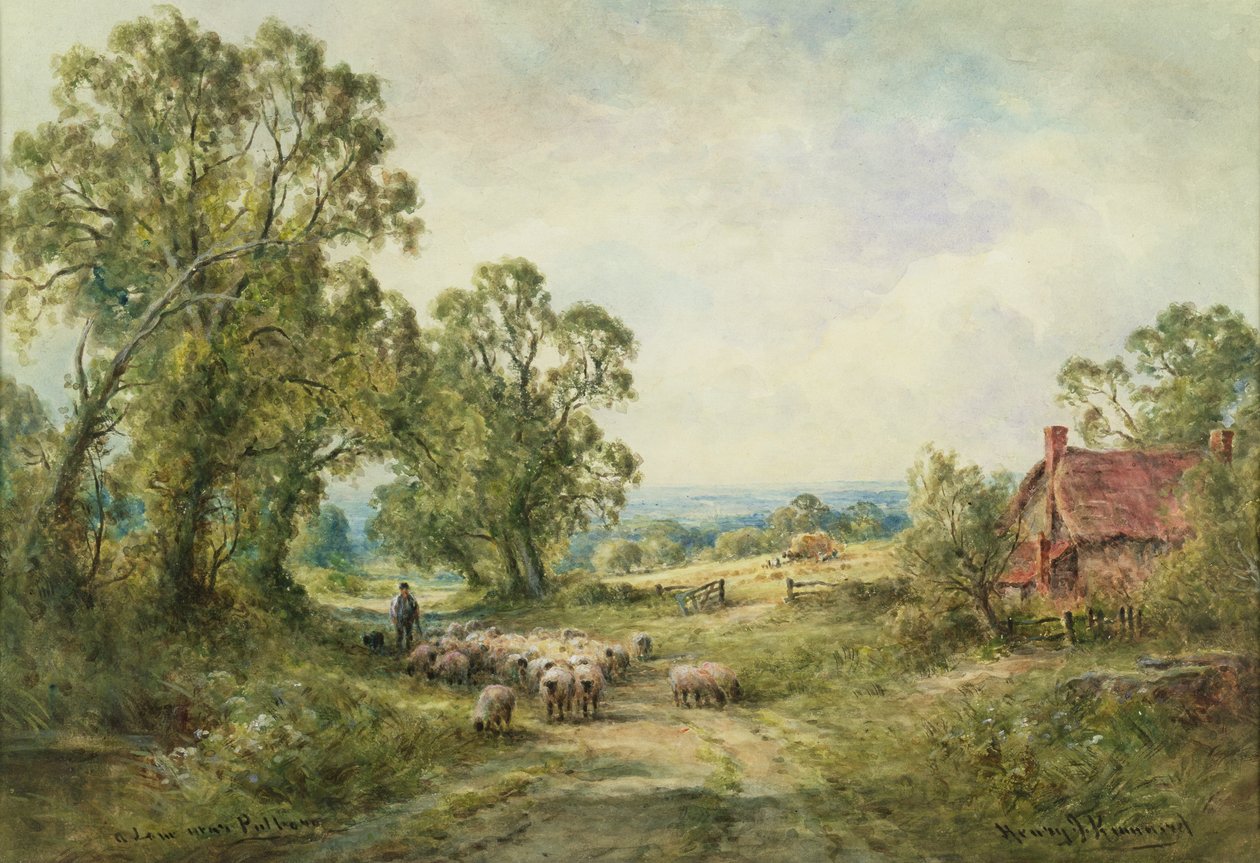 A Lane Near Pulborough tekijältä Henry John Kinnaird