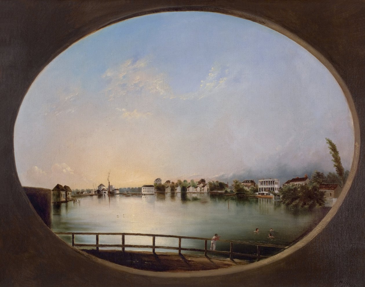 Näkymä Charlestoniin (Näkymä idästä) tekijältä Henry Joseph Jackson