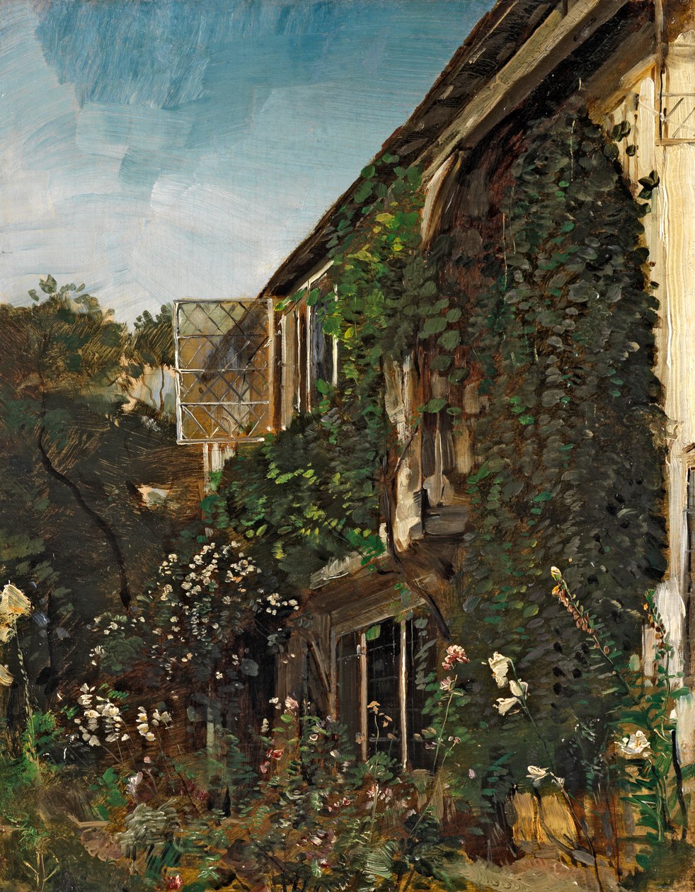 Kesäpuutarha, n. 1834-41 tekijältä Henry Mark Anthony
