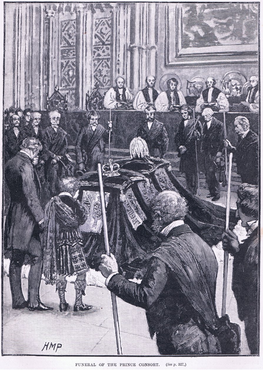 Prinssimiehen hautajaiset 1862 jKr tekijältä Henry Marriott Paget