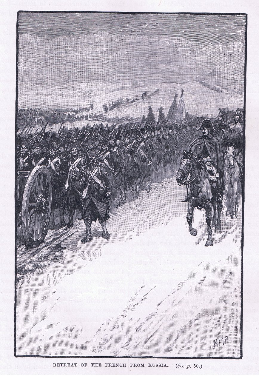Ranskalaisten vetäytyminen Venäjältä AD 1812 tekijältä Henry Marriott Paget