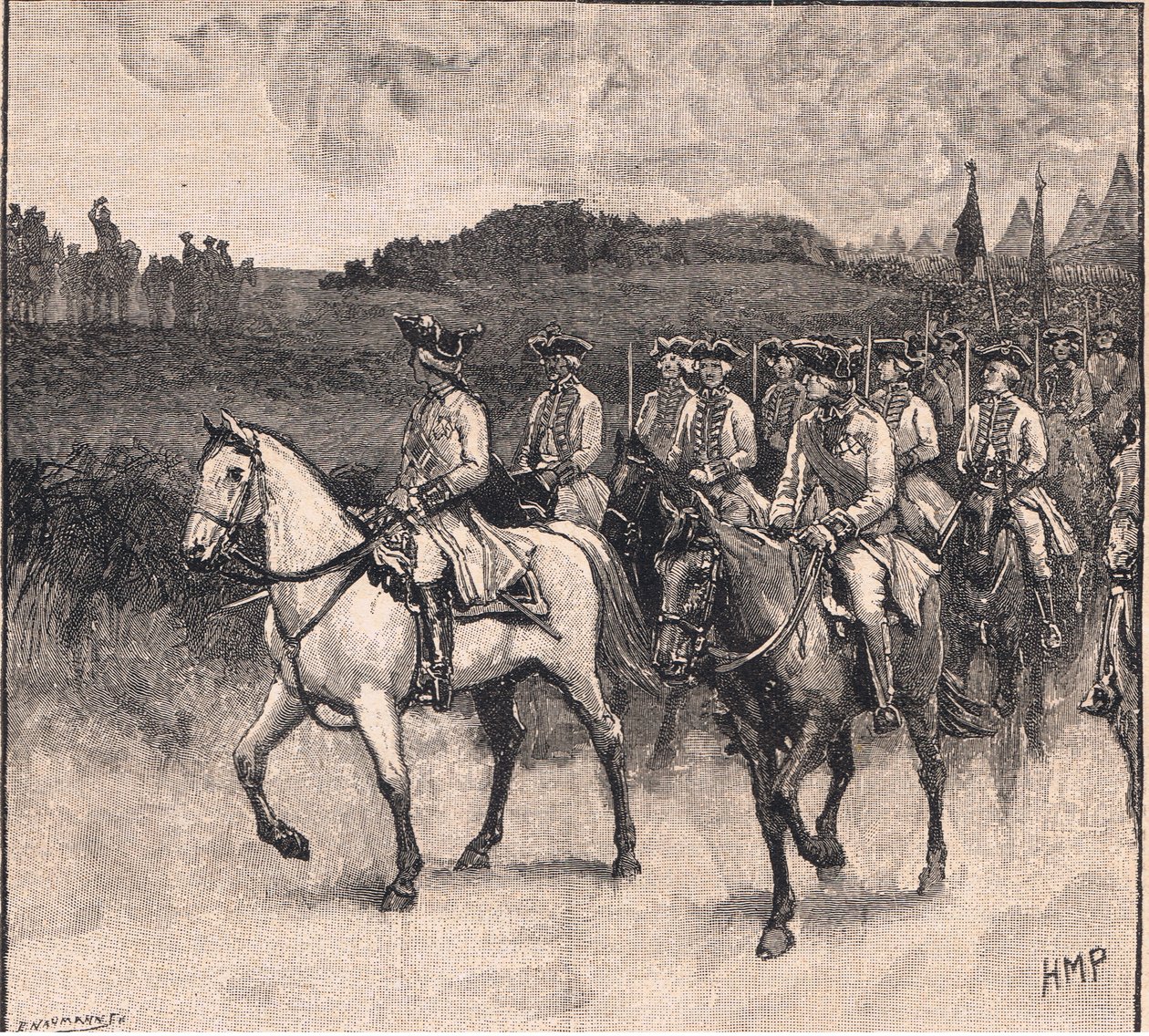 Burgoynen antautuminen Saratogassa 1777 jKr tekijältä Henry Marriott Paget