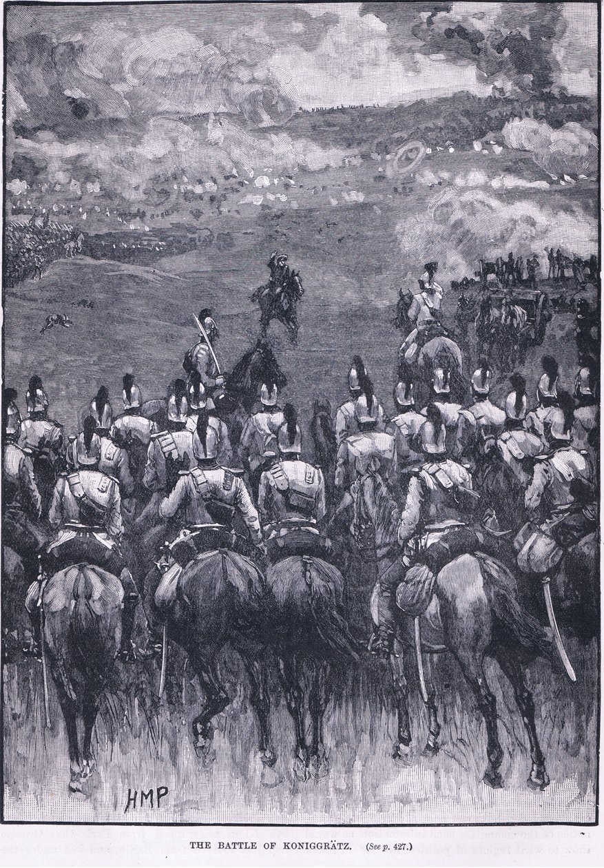 Koniggratzin taistelu 1866 jKr tekijältä Henry Marriott Paget