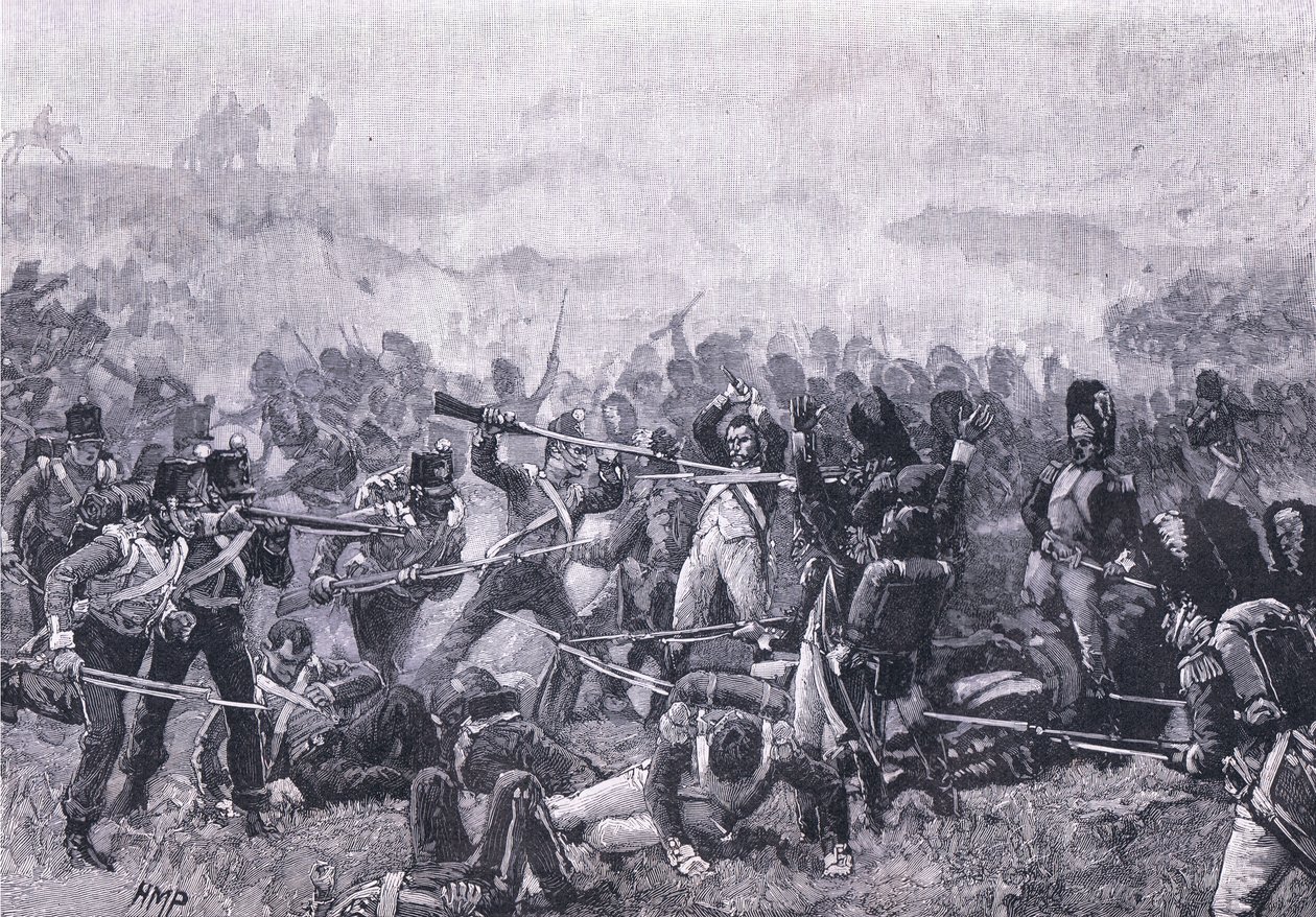 Waterloon taistelu 1815 jKr tekijältä Henry Marriott Paget