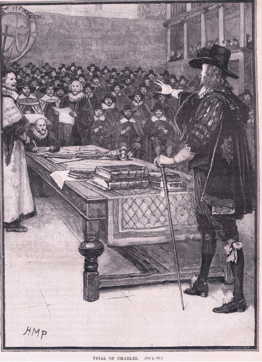 Kaarle I:n oikeudenkäynti AD 1649 tekijältä Henry Marriott Paget
