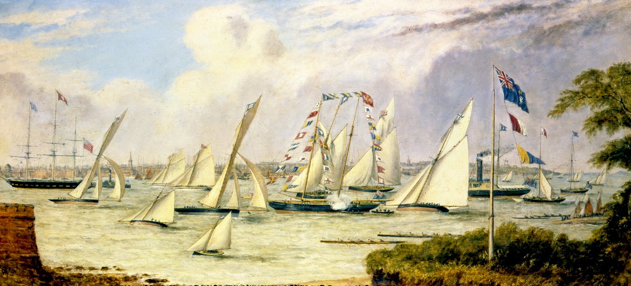Royal Mersey Yacht Clubin suurregatta tekijältä Henry Melling