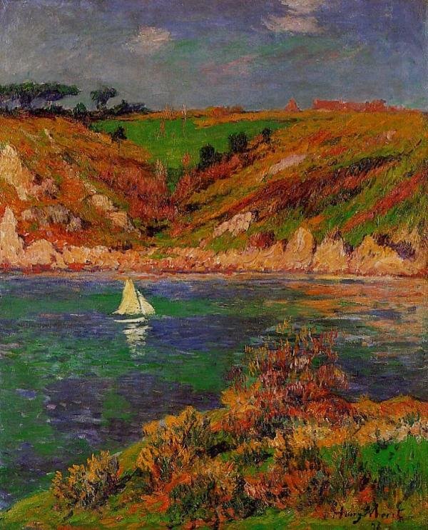 Purjeveneet Bretagnessa Ranskassa: Groin tekijältä Henry Moret
