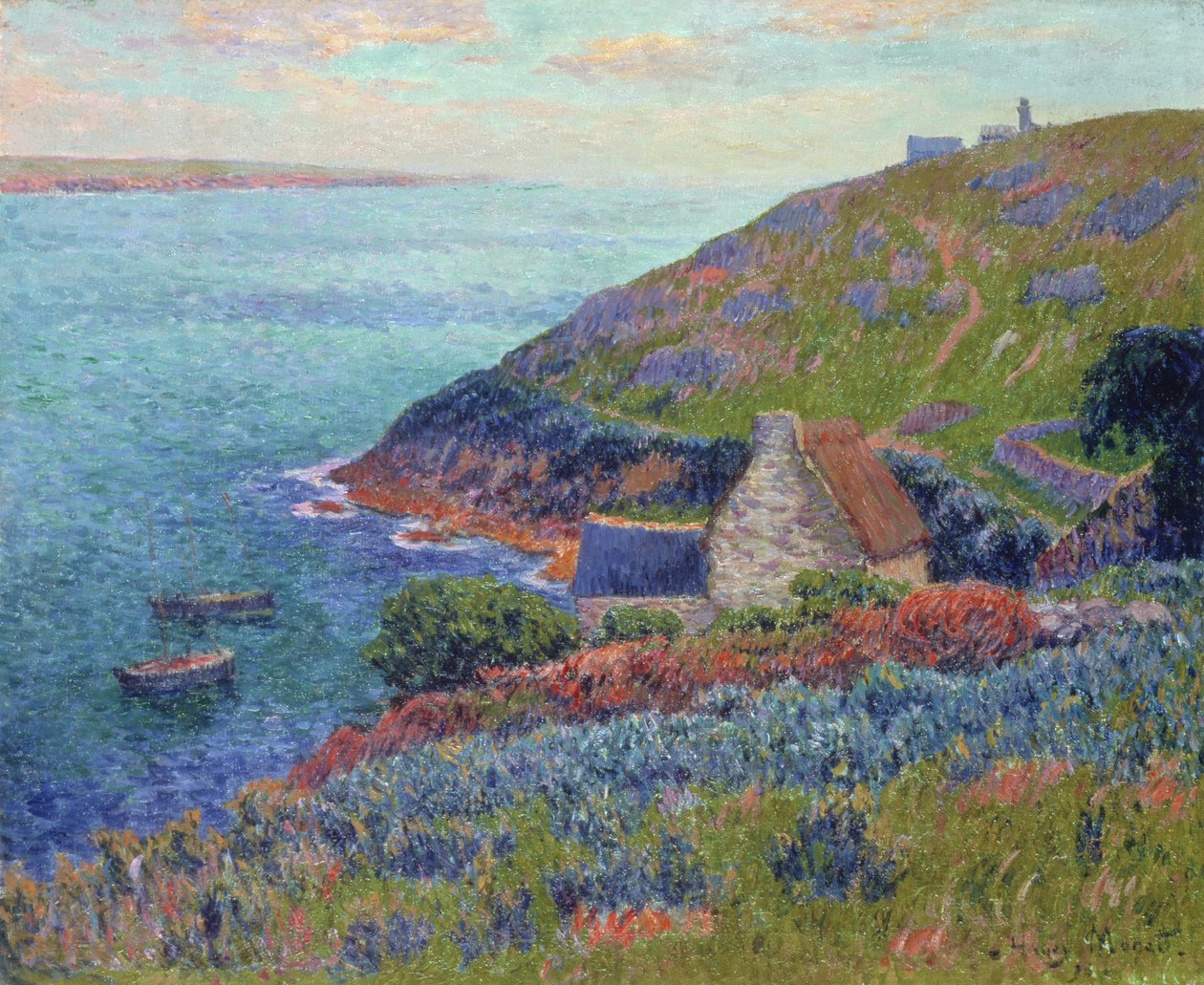 Biskajanlahti, Bretagne tekijältä Henry Moret