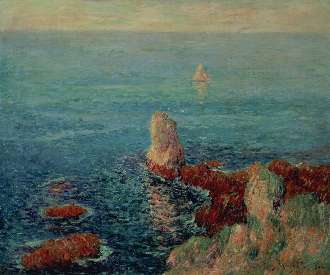 Groixin saari, 1896 tekijältä Henry Moret