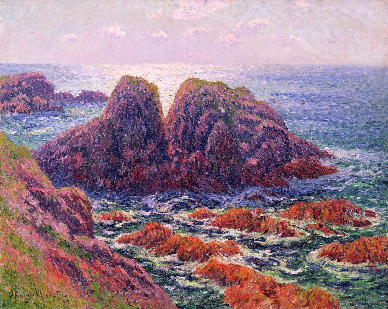 Meri Finisteressä, 1899 tekijältä Henry Moret