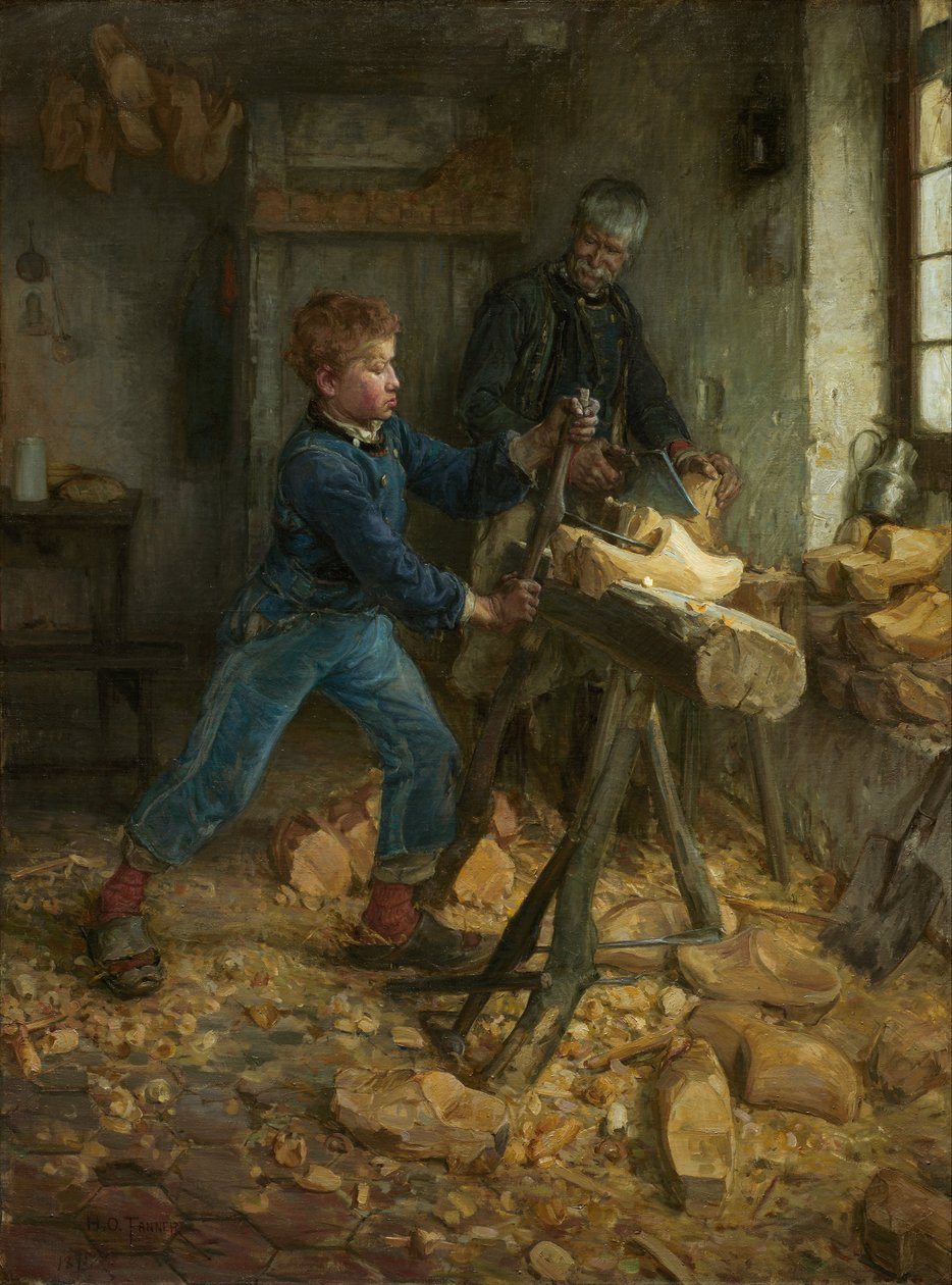 Nuori Sabot Maker tekijältä Henry Ossawa Tanner