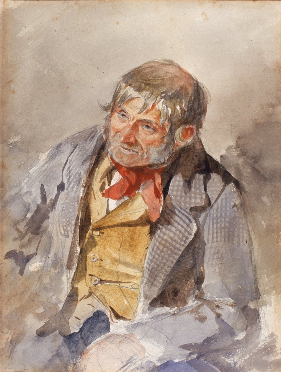 A Cullercoats Fisherman (vartalon väri) tekijältä Henry Perlee Parker