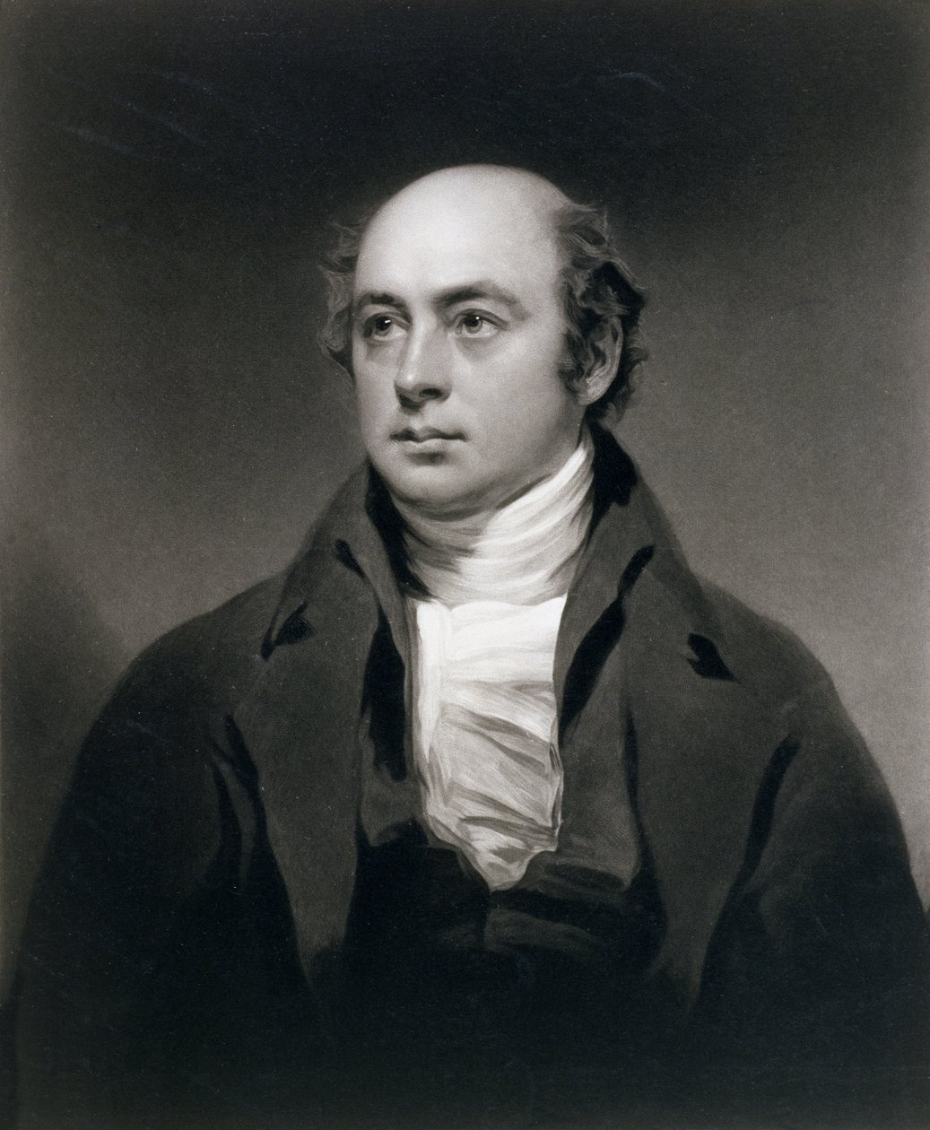 Sir Francis Leggatt Chantrey (1781-1841), kaiverrus C. Turner, 1843 (mezzotint) tekijältä Henry Raeburn