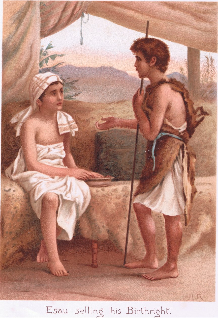Esau myy esikoisoikeutensa tekijältä Henry Ryland