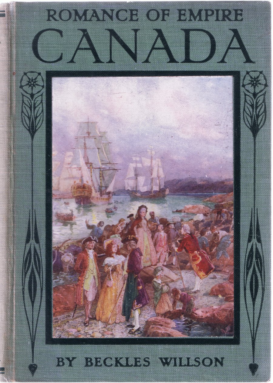 Romance of Canadan etukansi, n. 1920 tekijältä Henry Sandham