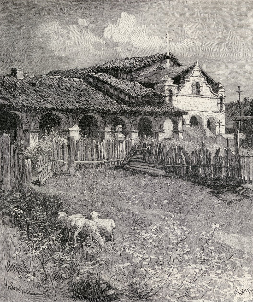 Mission San Antonio de Padua, Jolon, Kalifornia, 