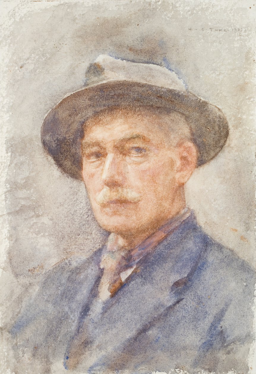 Omakuva, 1927 tekijältä Henry Scott Tuke