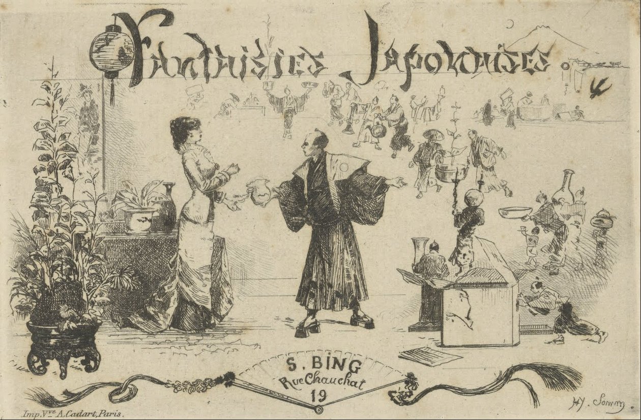 Japanilaiset fantasiat, S. Bing, Rue Chauchat tekijältä Henry Somm