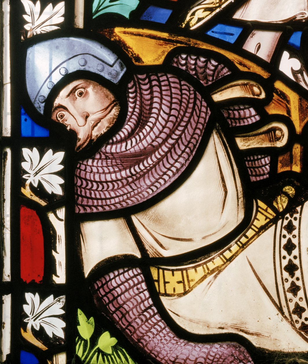Moreton In Marsh, St David, East Window yksityiskohta, Lavers & Barraud, Henry Stacy Marks, The Resurrection, 1858 tekijältä Henry Stacey Marks