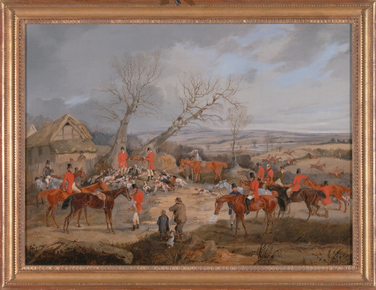 Metsästyskohtaus- Tapa tekijältä Henry Thomas Alken